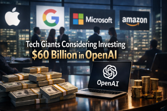 Tech giants are considering investing $60 billion in OpenAI